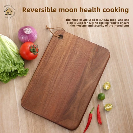 Solid wood cutting board Antibacterial and mildew-proof complementary food chopping board Kitchen household cutting board